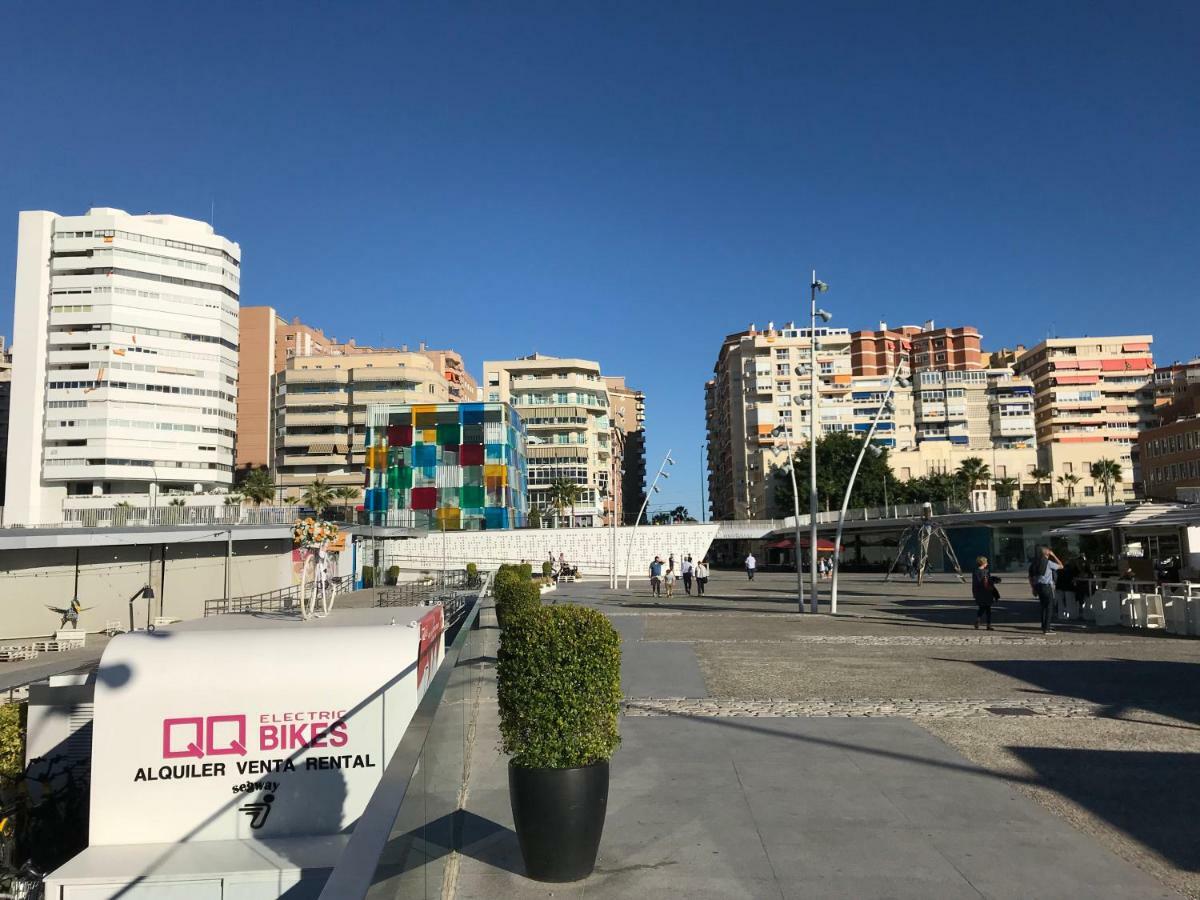Malagueta Blue Apartment Malaga Ngoại thất bức ảnh