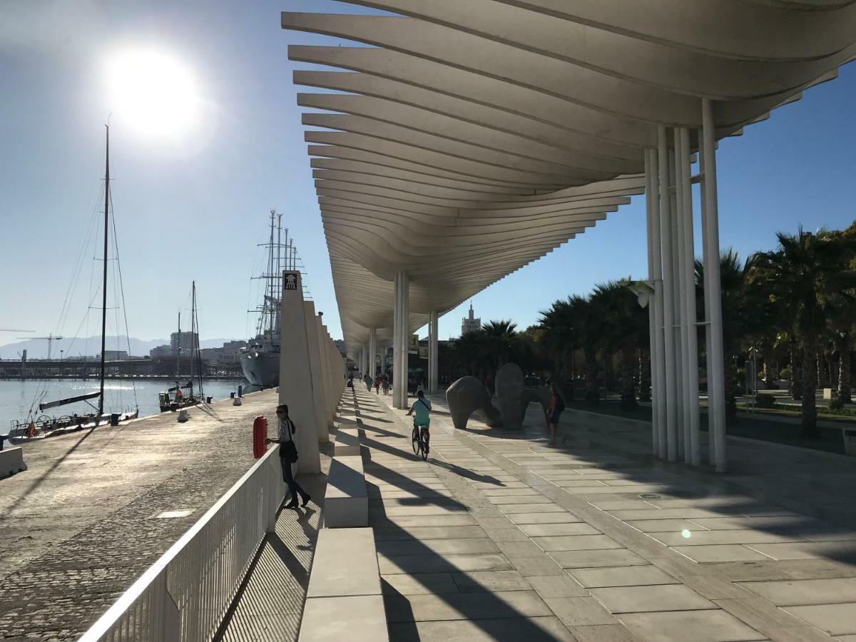 Malagueta Blue Apartment Malaga Ngoại thất bức ảnh