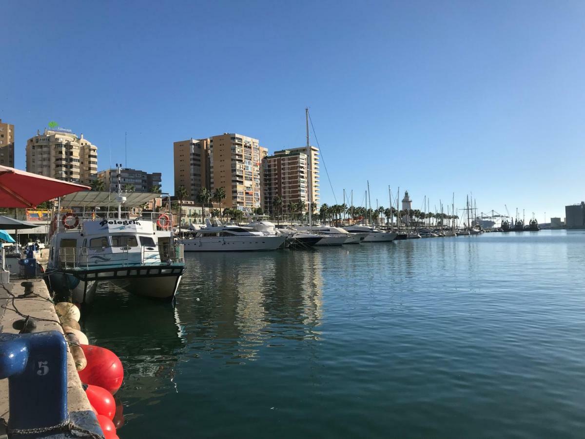 Malagueta Blue Apartment Malaga Ngoại thất bức ảnh